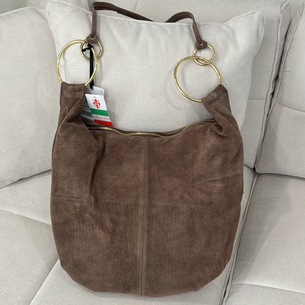 NWT beautiful Marlon Italian leather bag